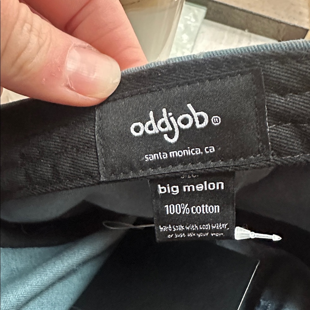 Oddjob hats, Washed dad hat 100% cotton, washed teal. Brand new - Picture 5 of 5